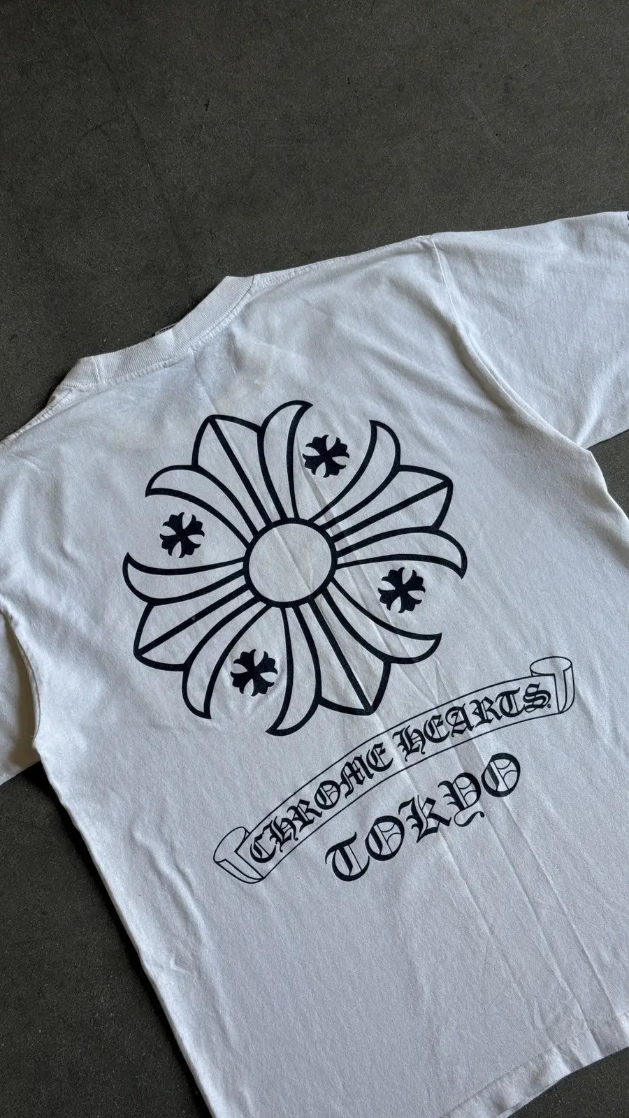 Chrome Hearts White Tokyo Pocket Tee