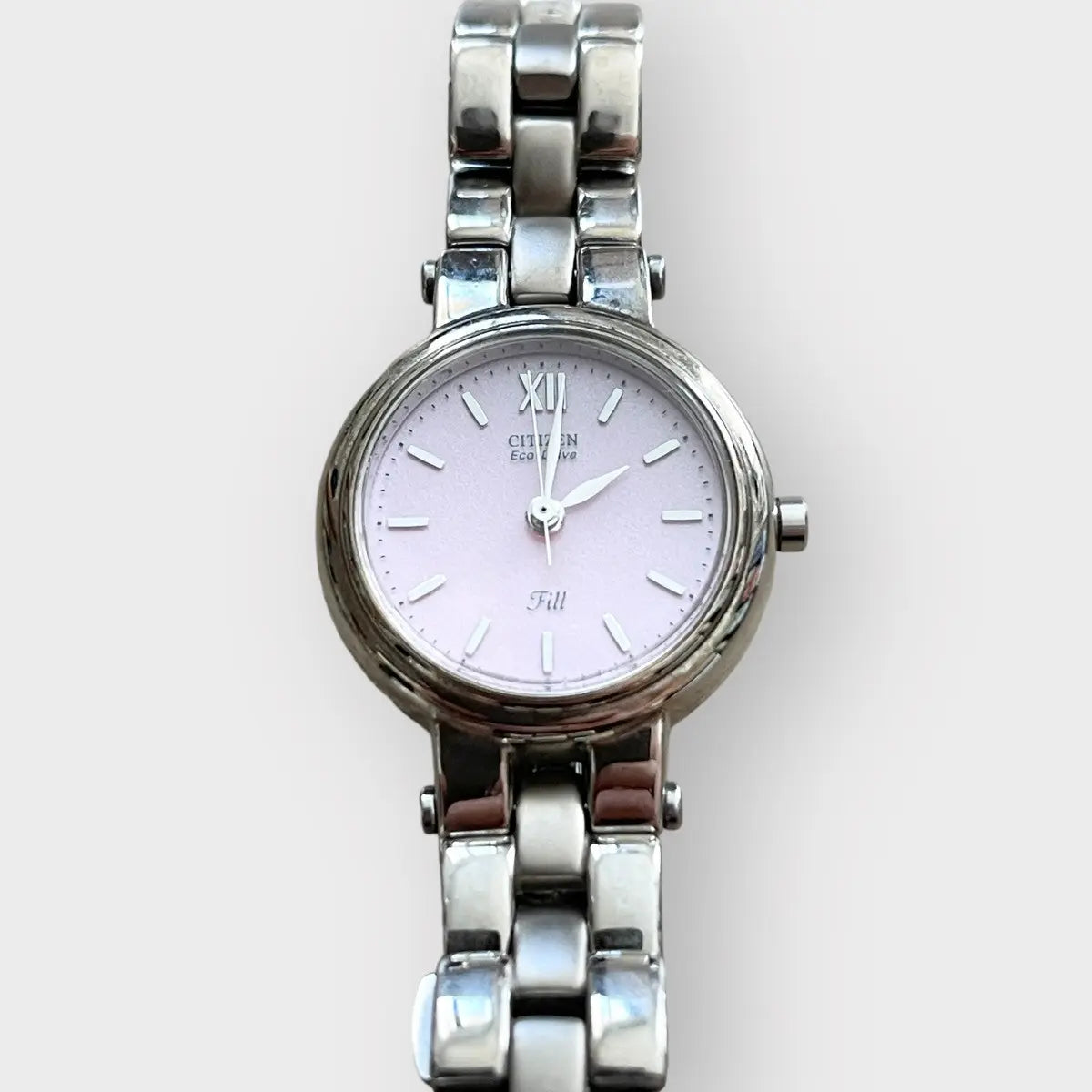 2000s Citizen Eco-Drive Fill Pink Watch