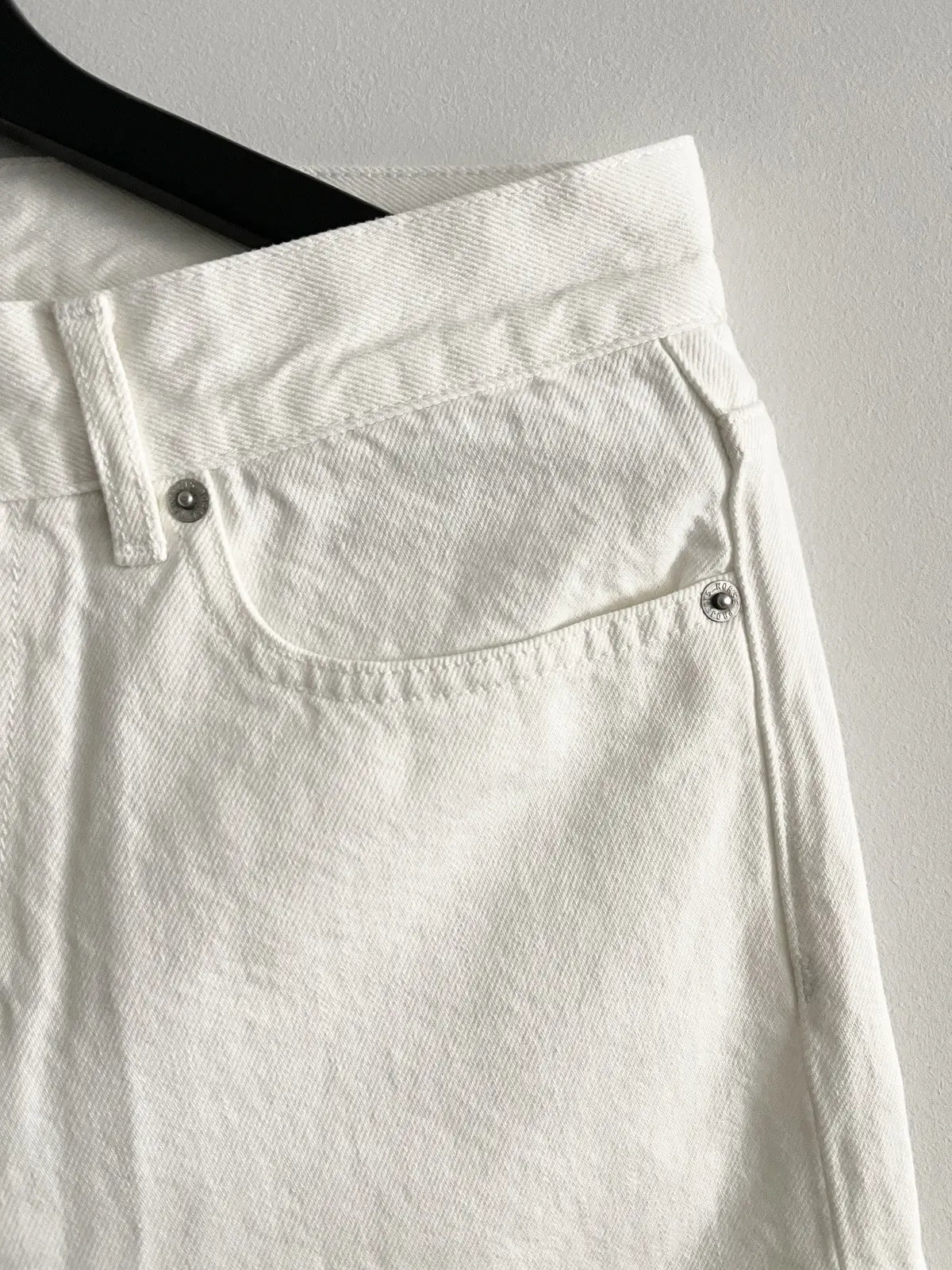 Norse Projects White Slim Denim - N30-010