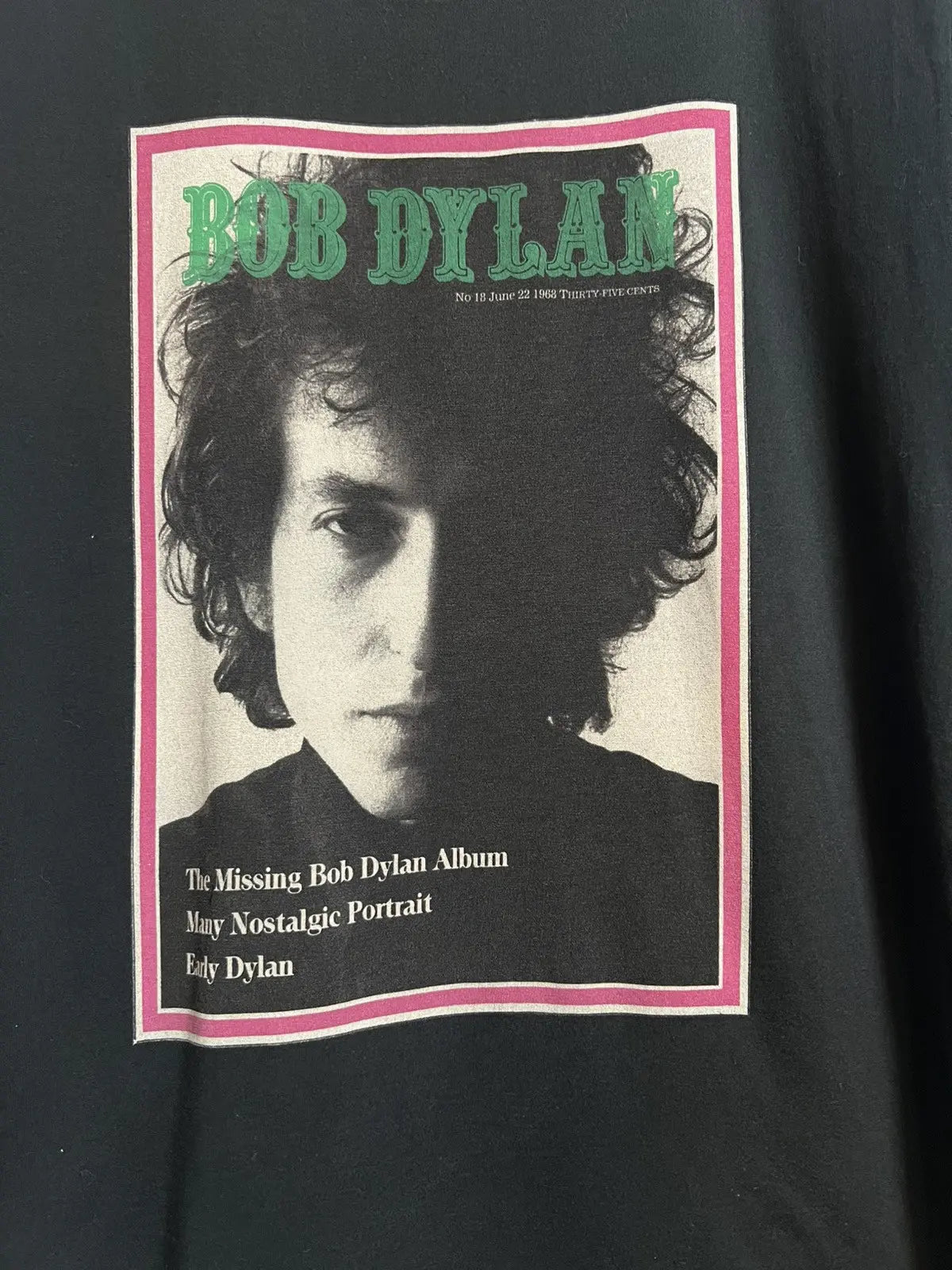 2010s Hysteric Glamour Bob Dylan Album Portrait Tee