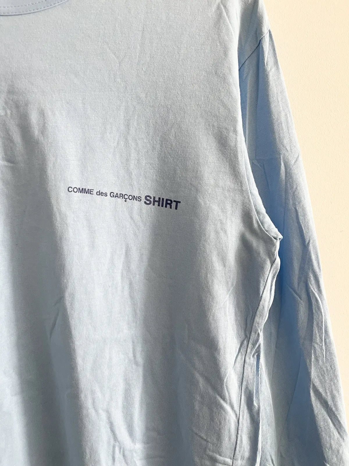 2010s Comme Des Garçons Shirt Side Logo LS Tee