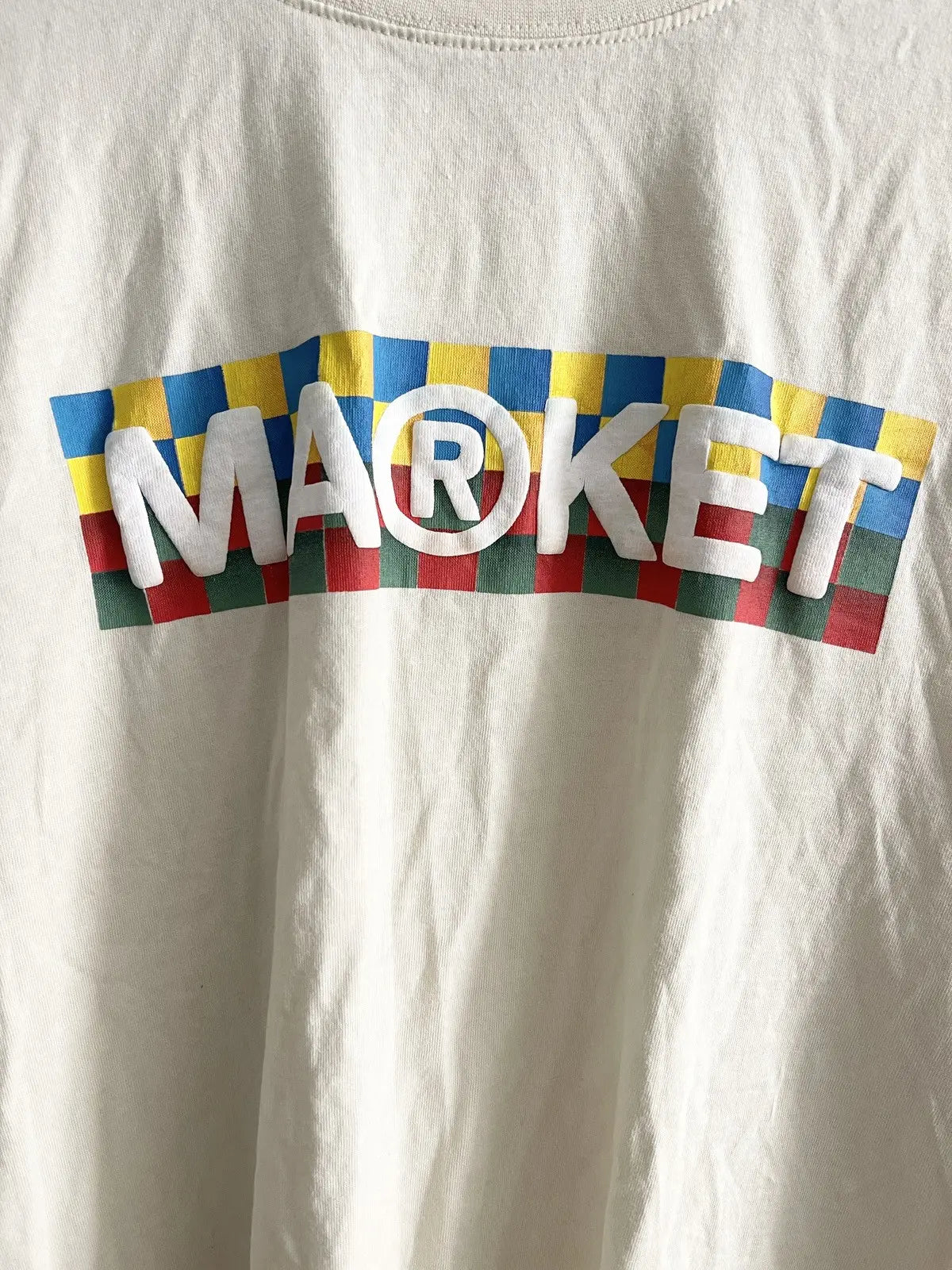 2022 Chinatown Market Checkered Bar Logo Tee