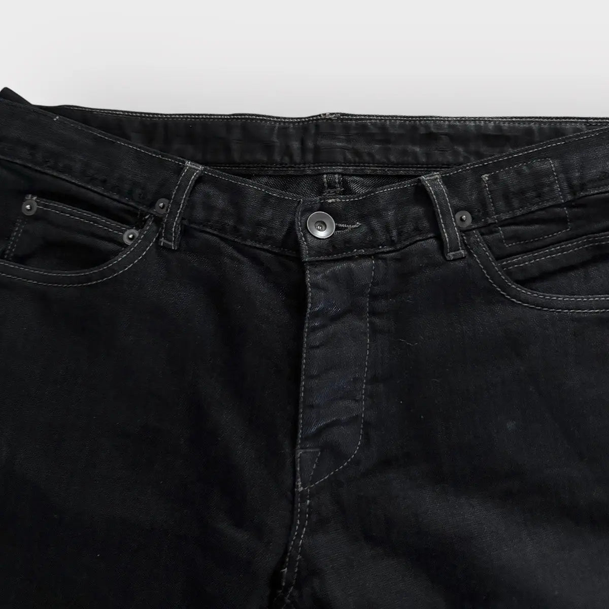 Rick Owens DRKSHDW Flared Denim Jeans Black