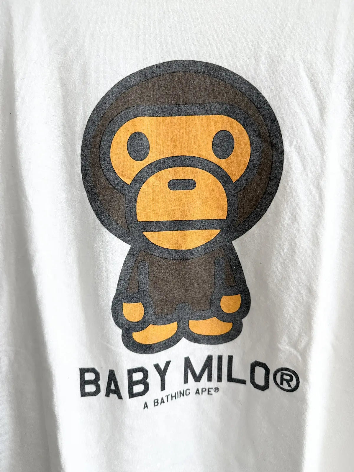 2000s Bape Jumbo Baby Milo Logo Tee
