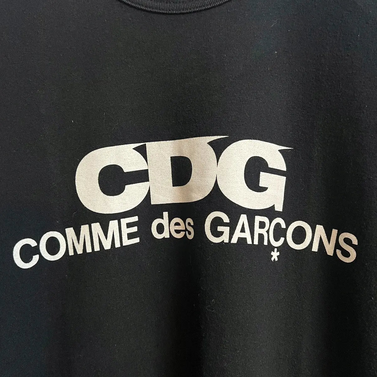 2010s Comme Des Garcons CDG Logo Tee