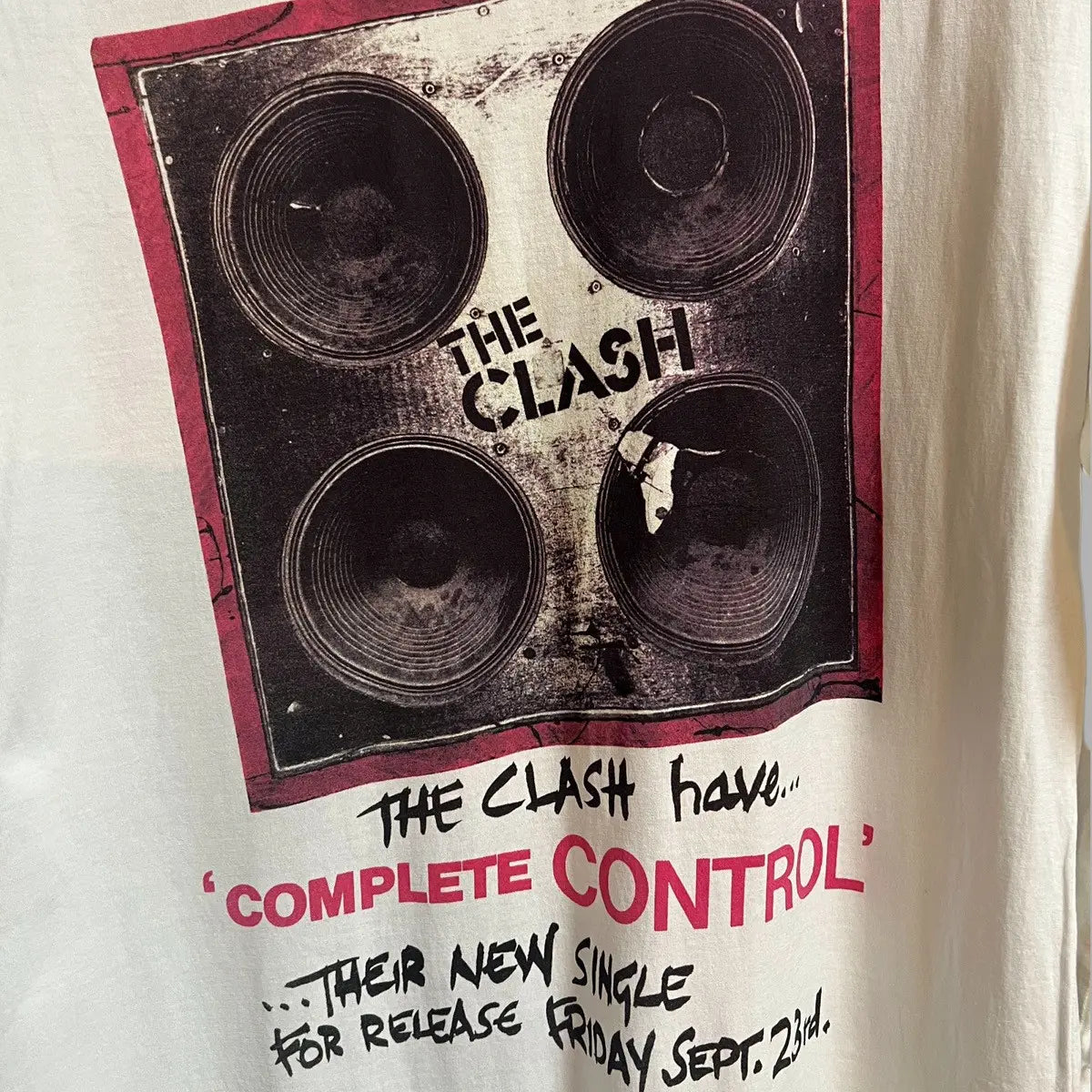 2010s Hysteric Glamour The Clash 'Complete Control' LS Tee