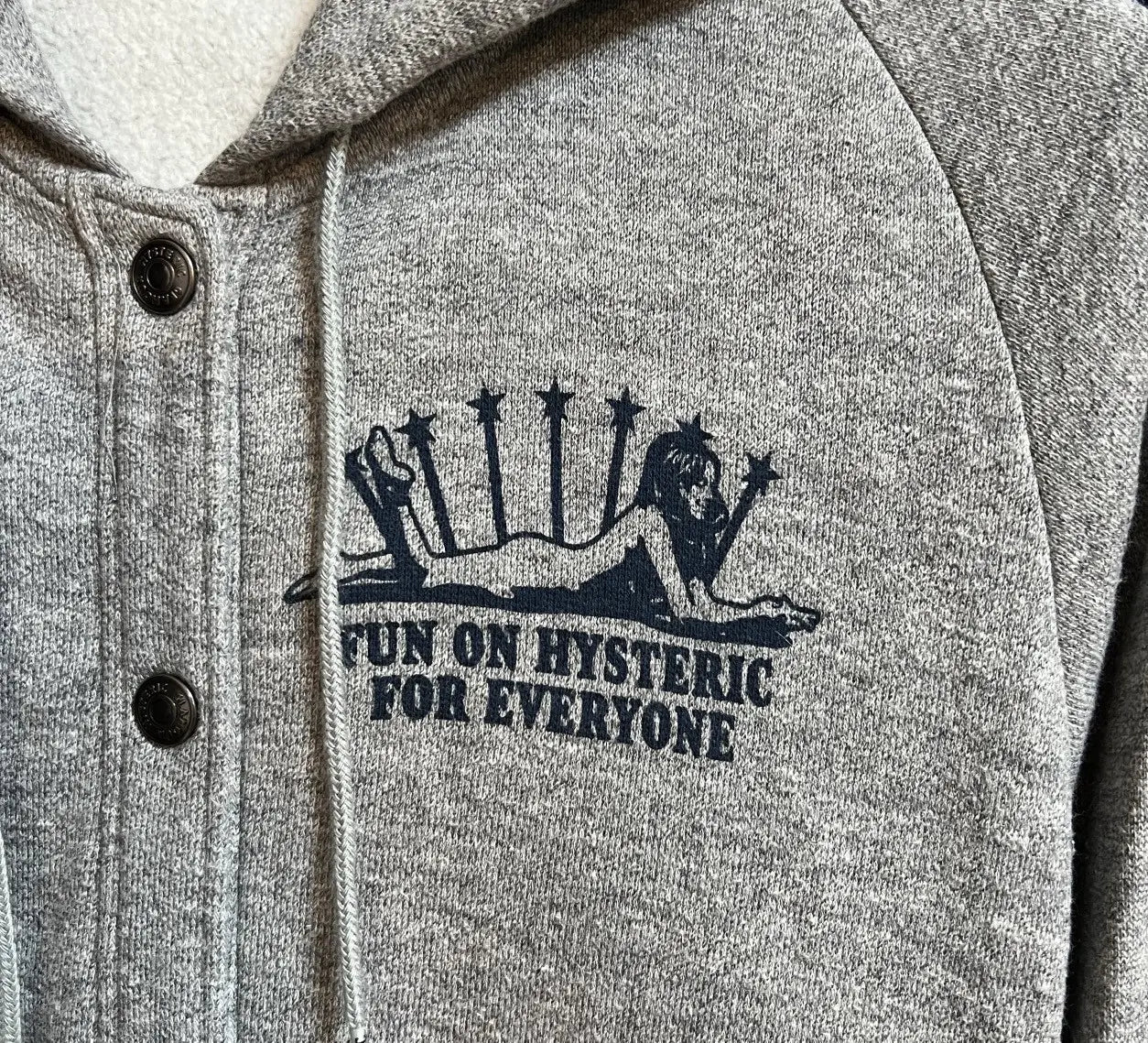 2000s Hysteric Glamour Wicked Nude Girl Hooded Jacket