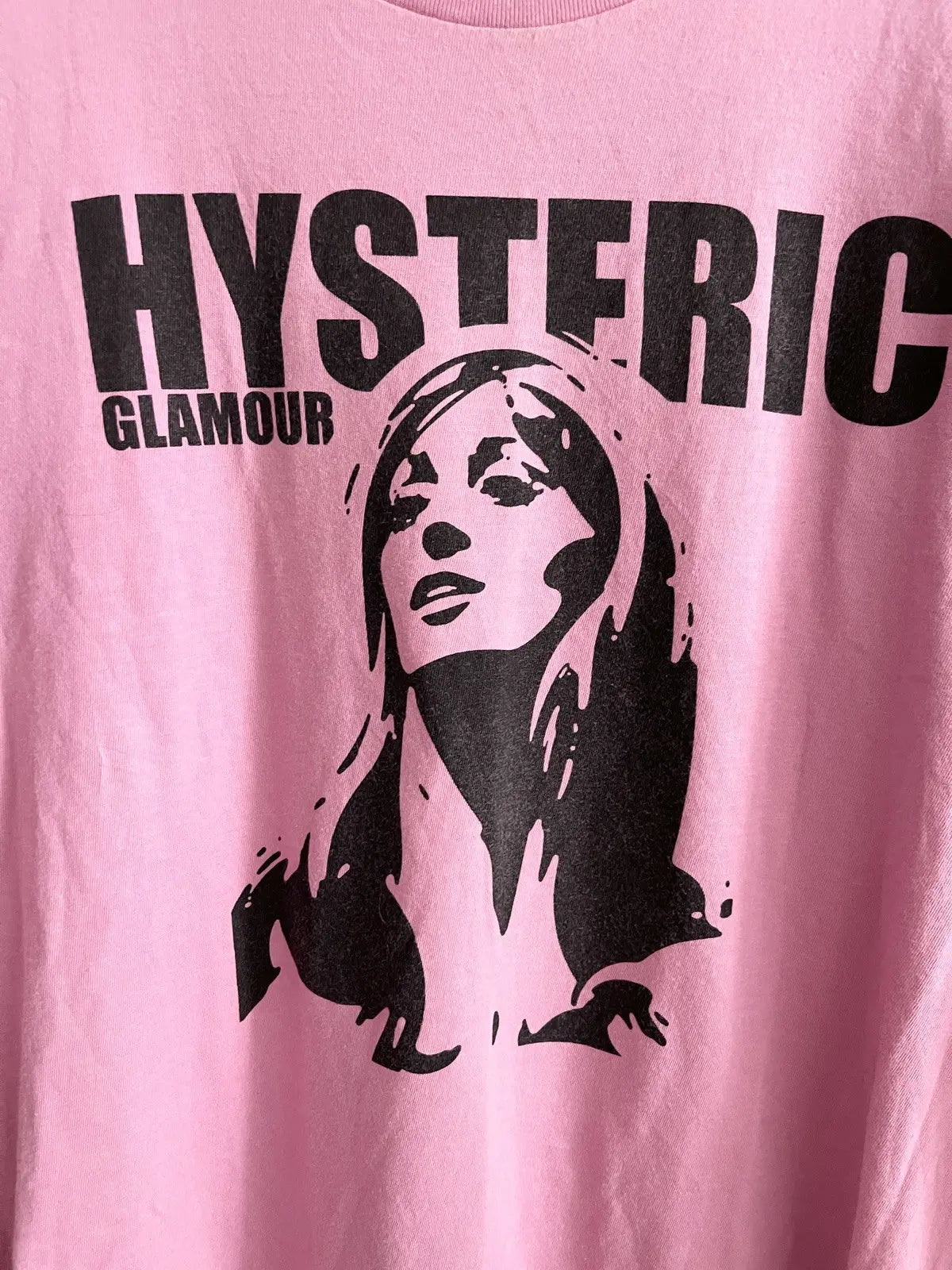 2000s Hysteric Glamour Nude Girl Looks Down Tee