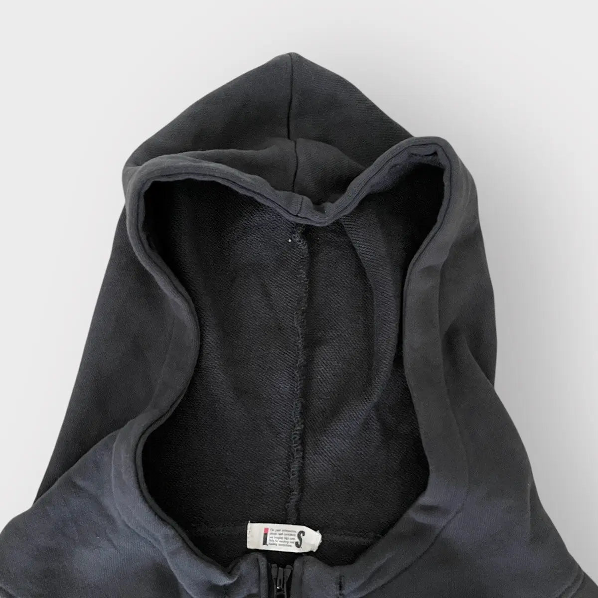 1990s Issey Miyake Care Label IS Zip Hoodie