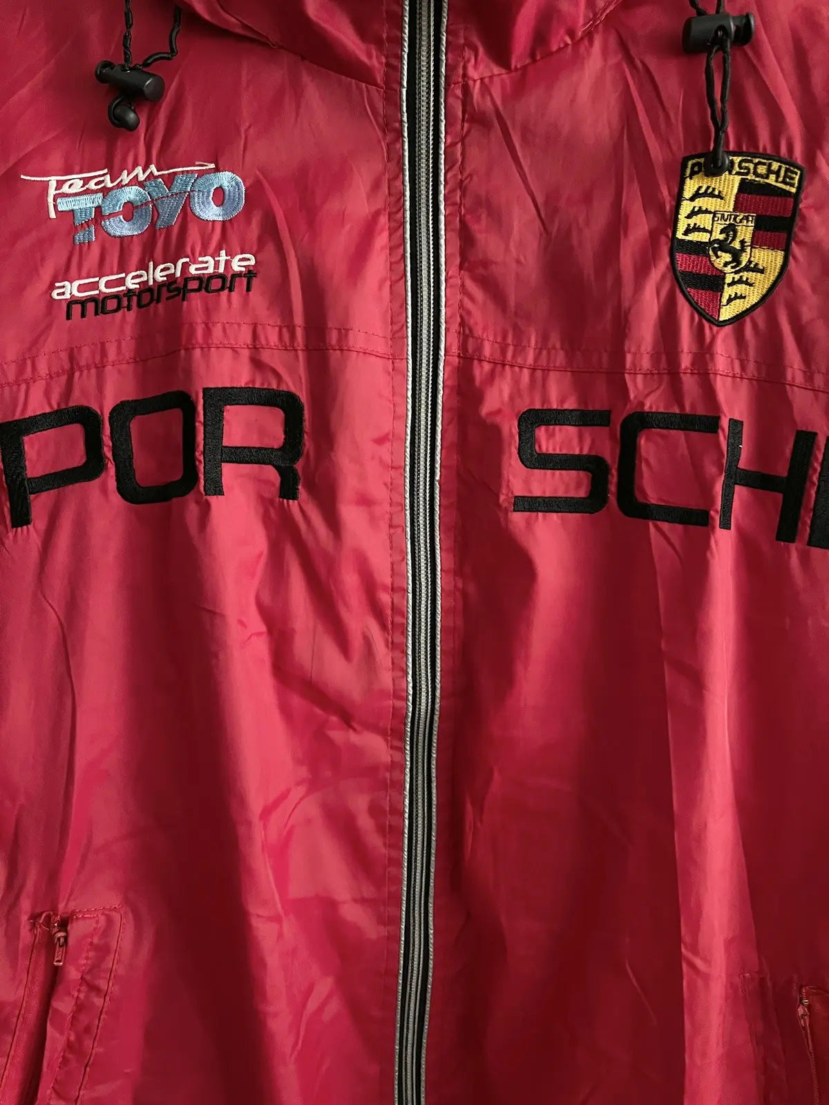 2000s Porsche Racing Windbreaker Jacket