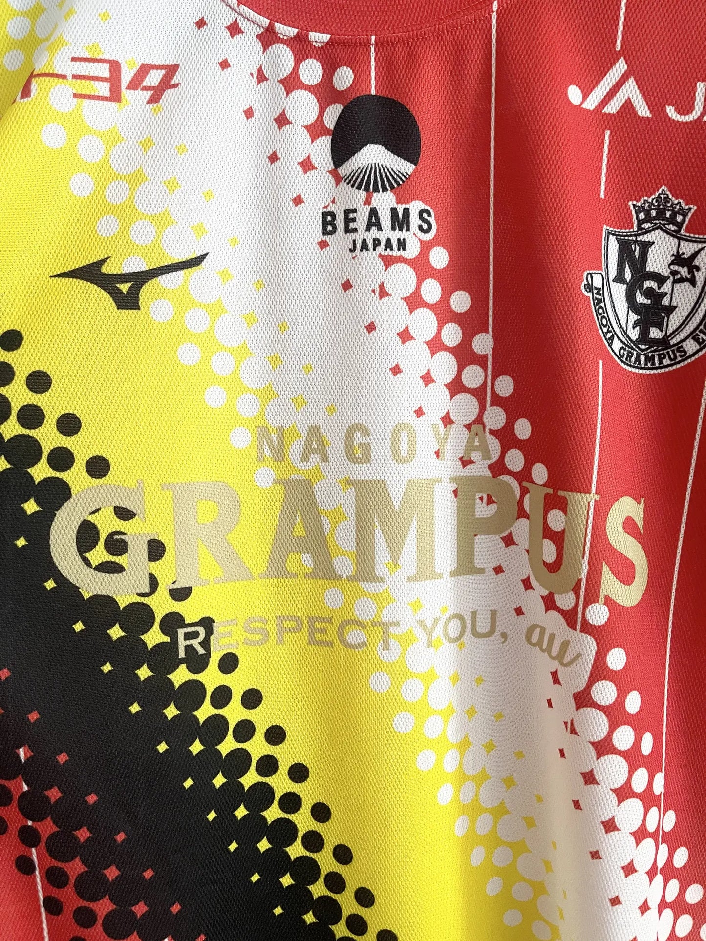 Limited Edition 2022 J League Nagoya Grampus x Beams Jersey