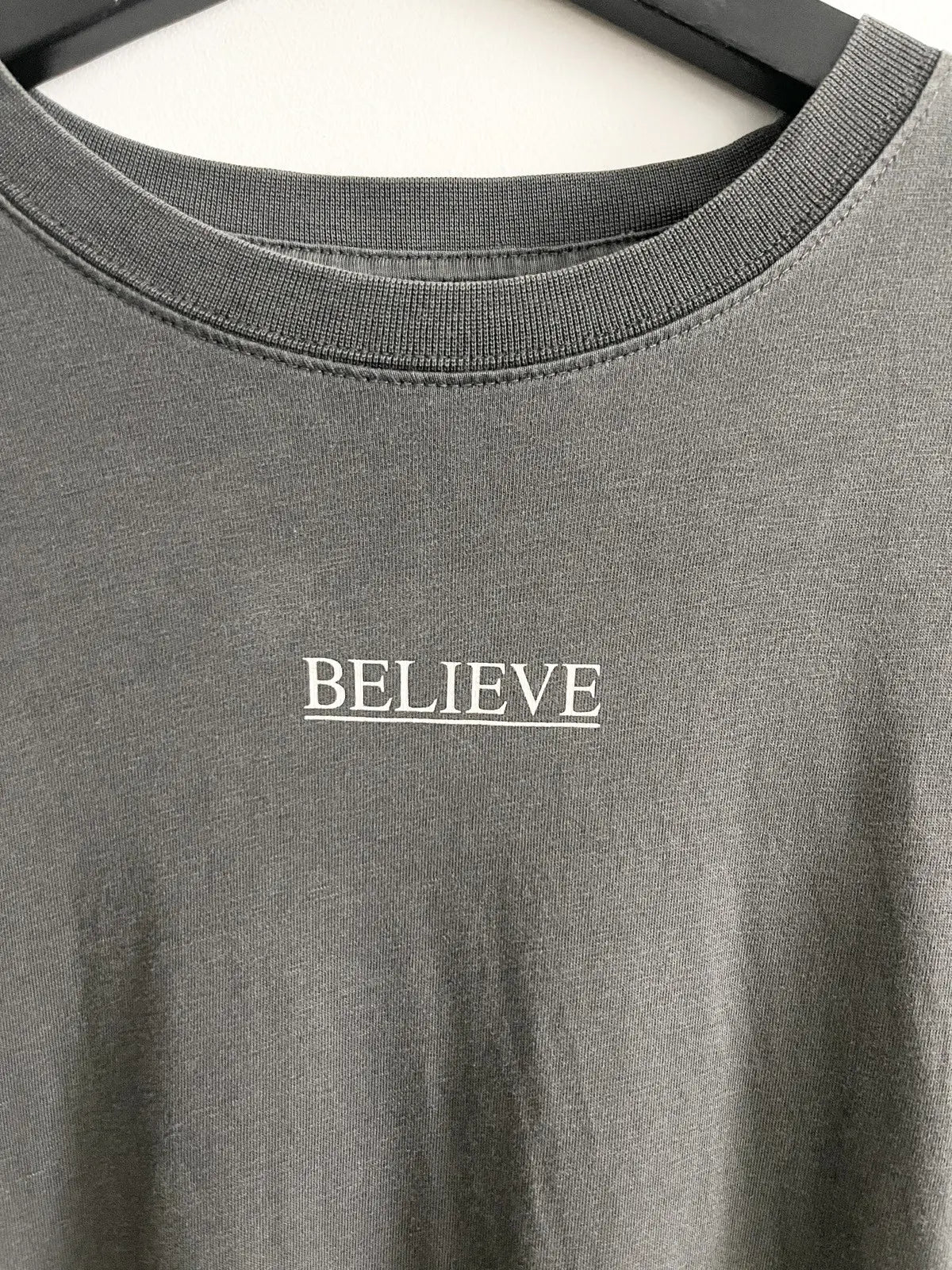 2017 Balenciaga Believe In Something Bigger Tee