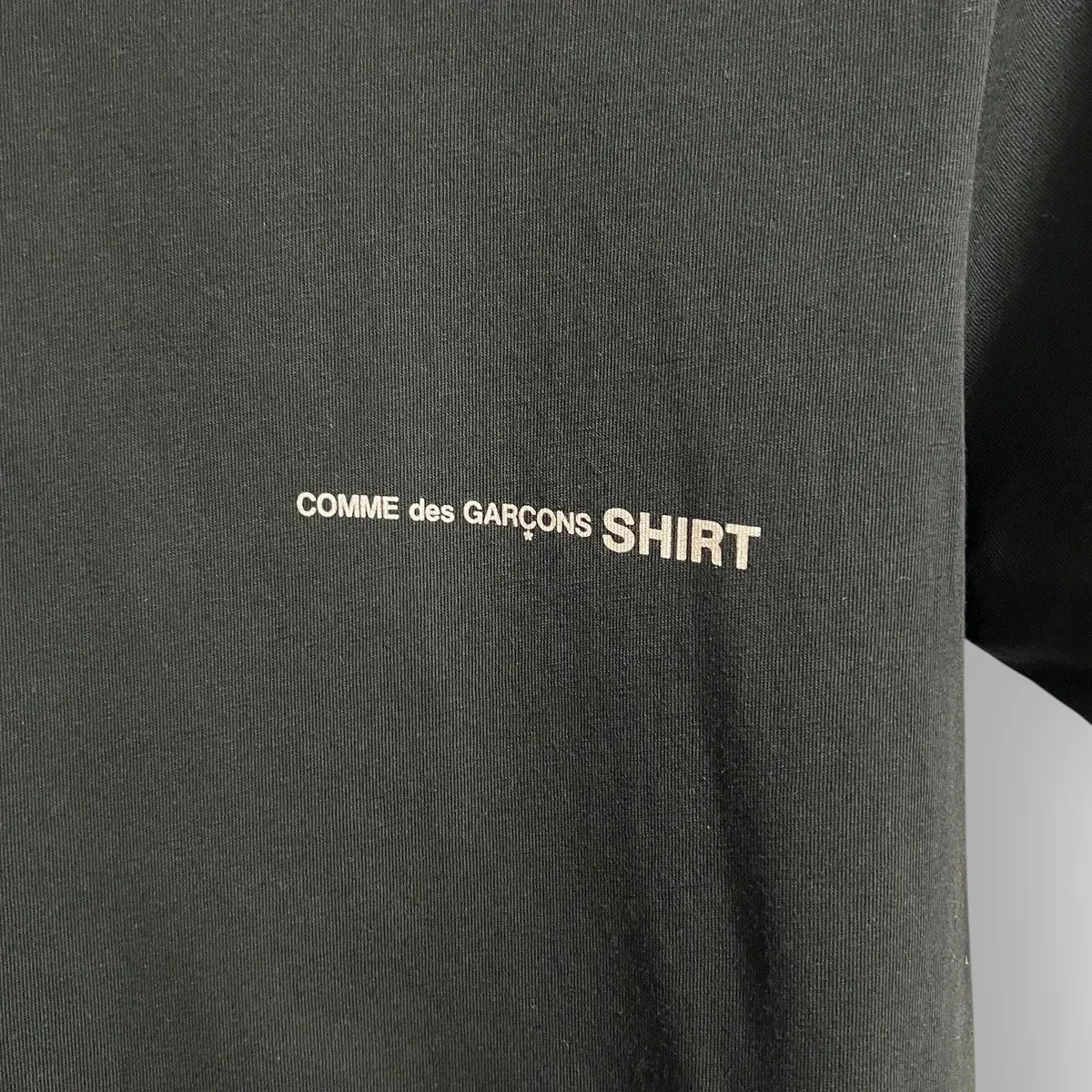 2010s Comme Des Garçons Shirt Side Logo Tee