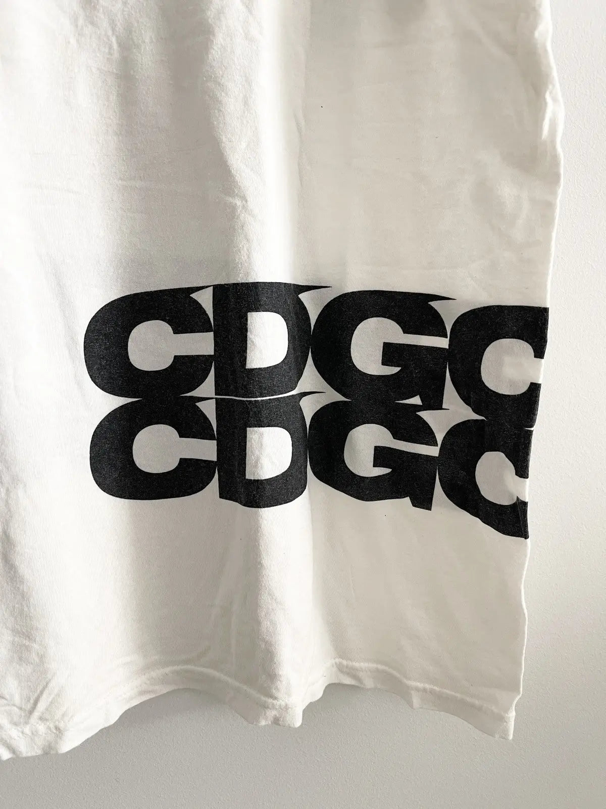 2010s Comme Des Garçons CDG Train Logos Tee