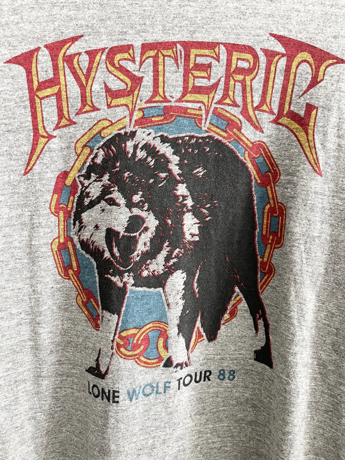 2010s Hysteric Glamour Lone Wolf Tour 88 LS Tee