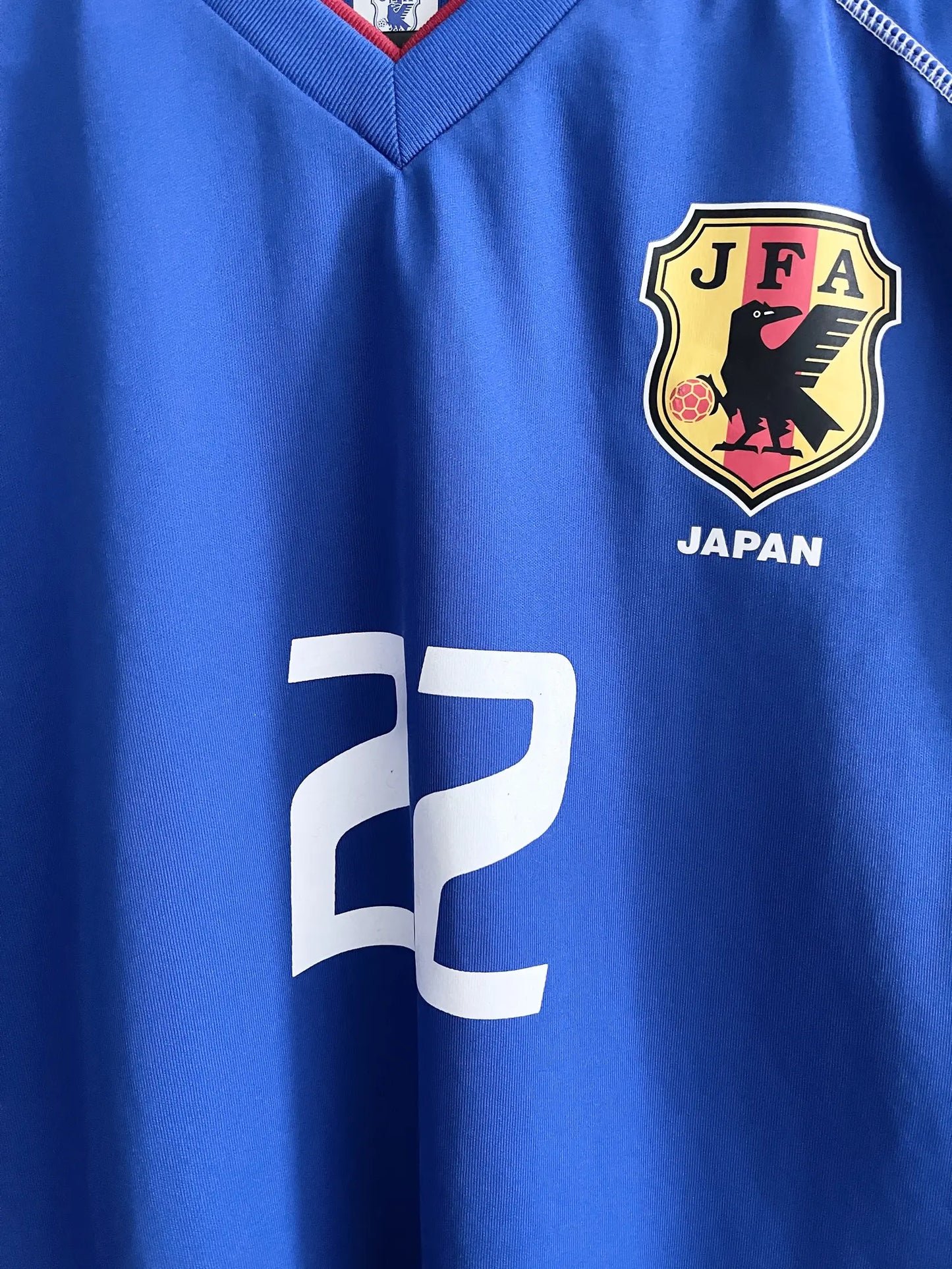 2000s Japan JFA Home Jersey #22 Nakazawa