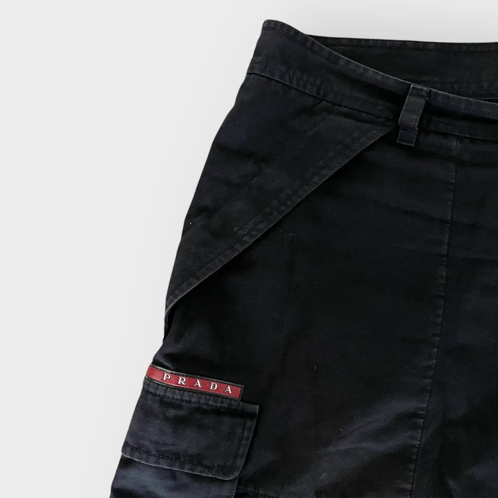 2000s Prada Bermuda Cargo Shorts