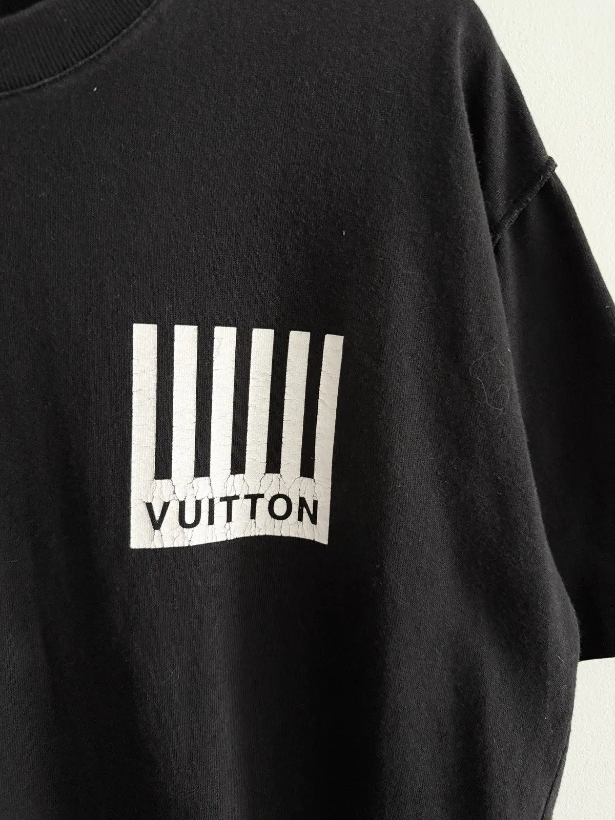 2019 Louis Vuitton Barcode Tee