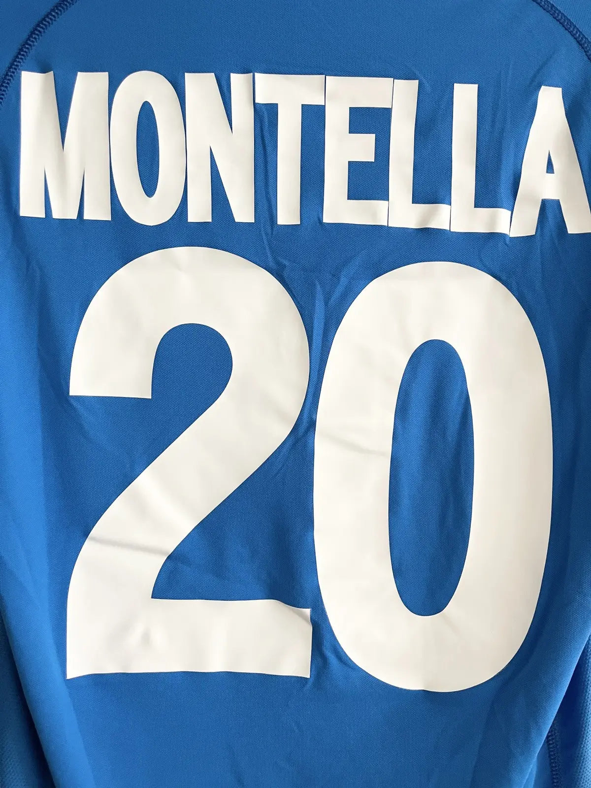 2001-02 Italy Home Jersey #20 Montella