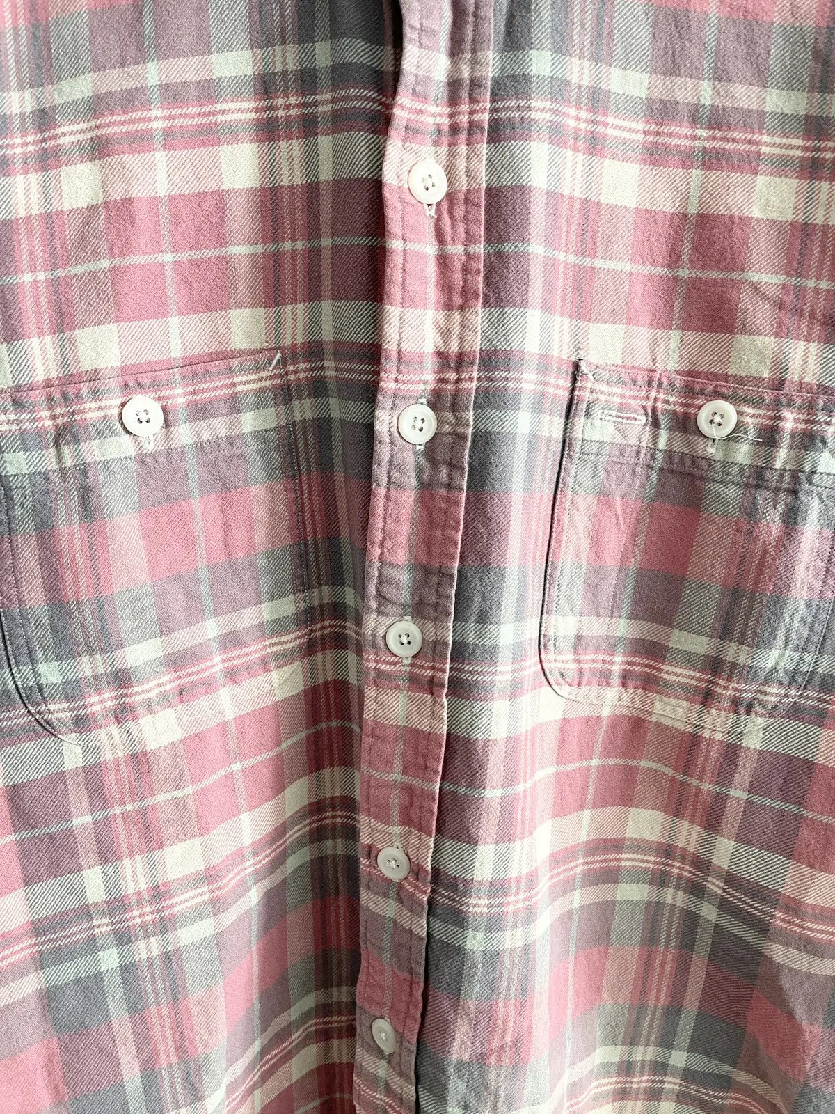 2000s Ralph Lauren Polo Pink Flannel Shirt