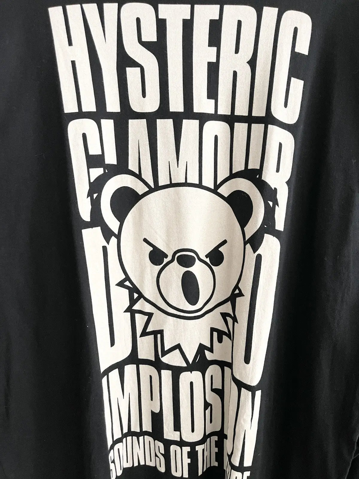 2010s Hysteric Glamour Angry Bear Implosion LS Tee