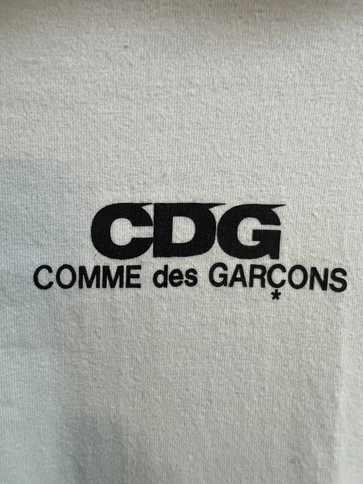 2010s Comme Des Garçons CDG Side Logo Tee