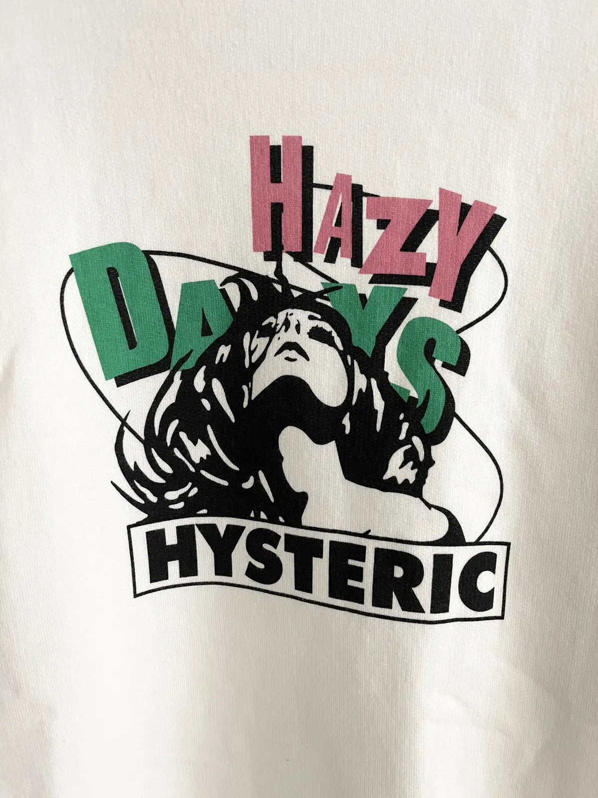 2000s Hysteric Glamour Hazy Days Nude Girl Sweatshirt