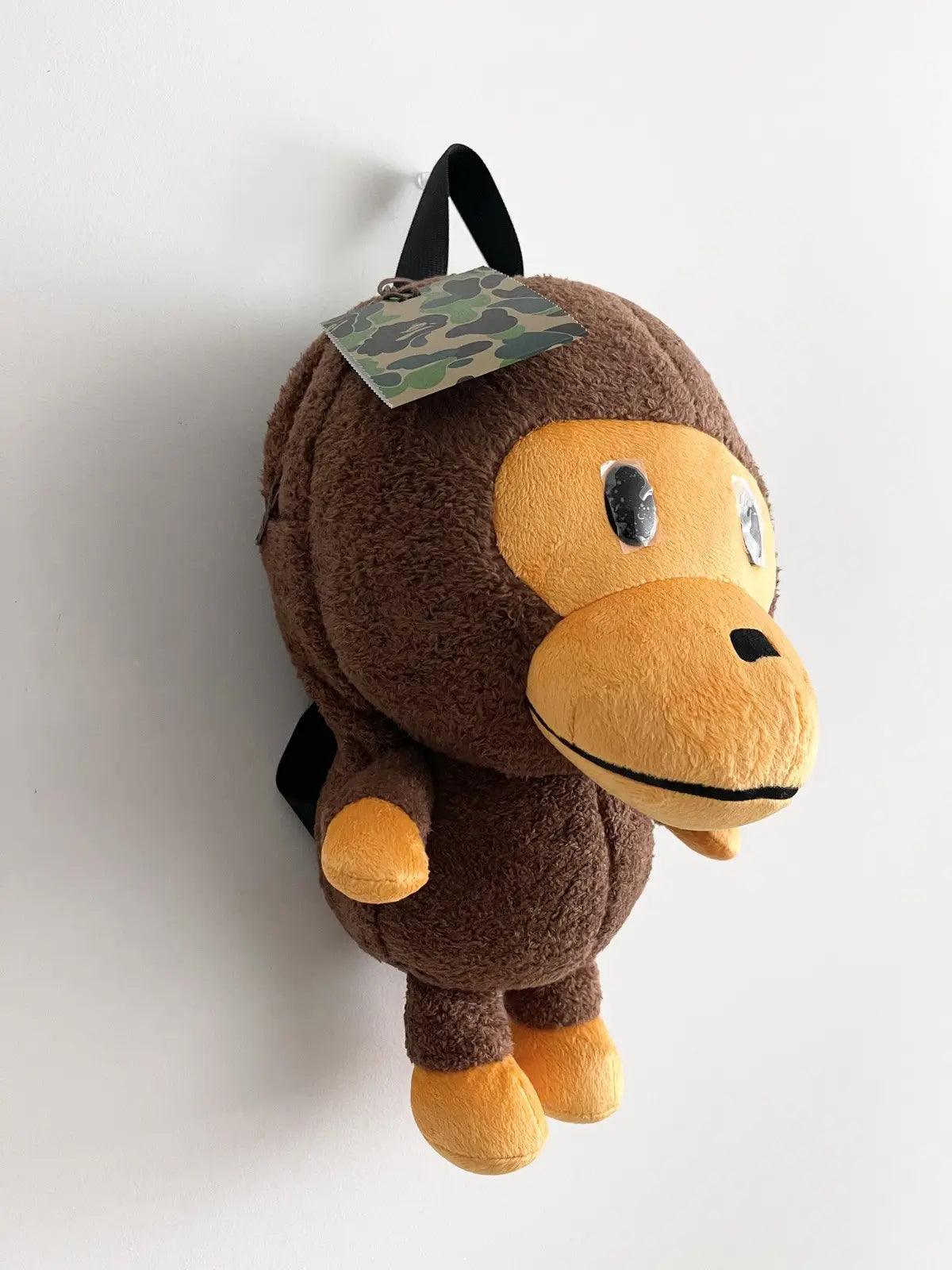 BAPE Baby Milo Plush Backpack Bag