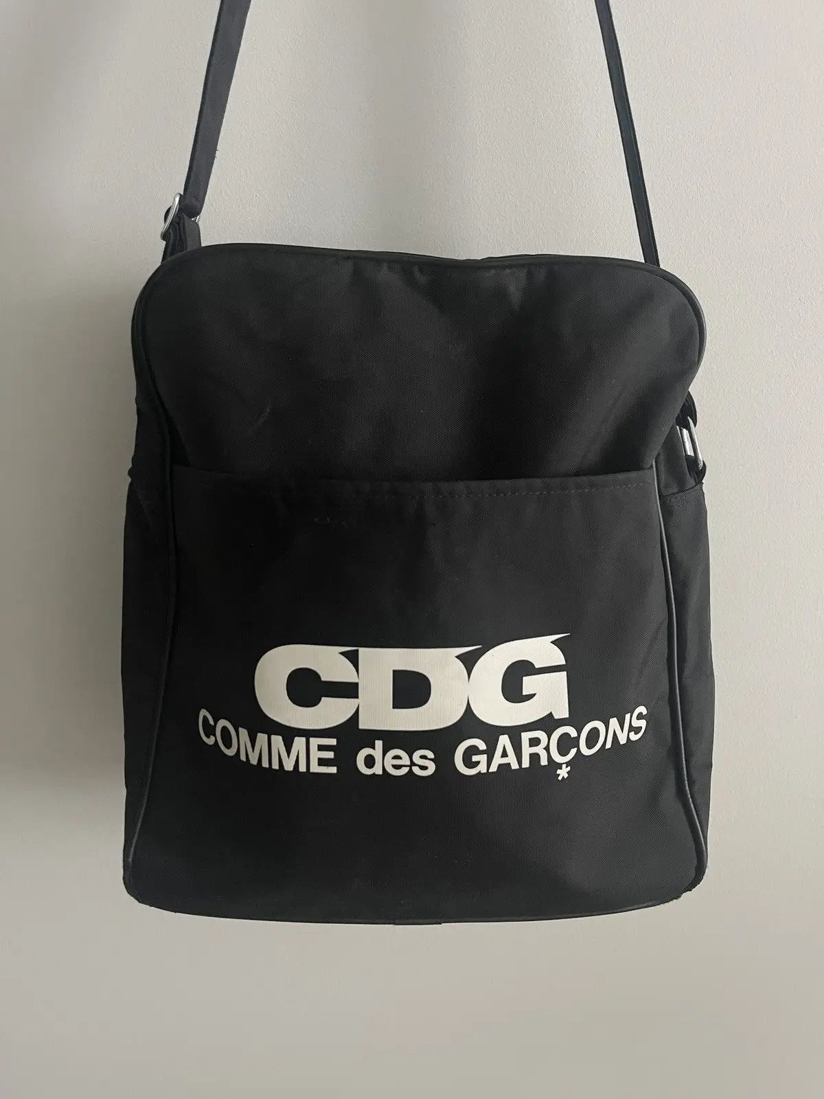 2010s Comme Des Garçons CDG Logo Shoulder Bag