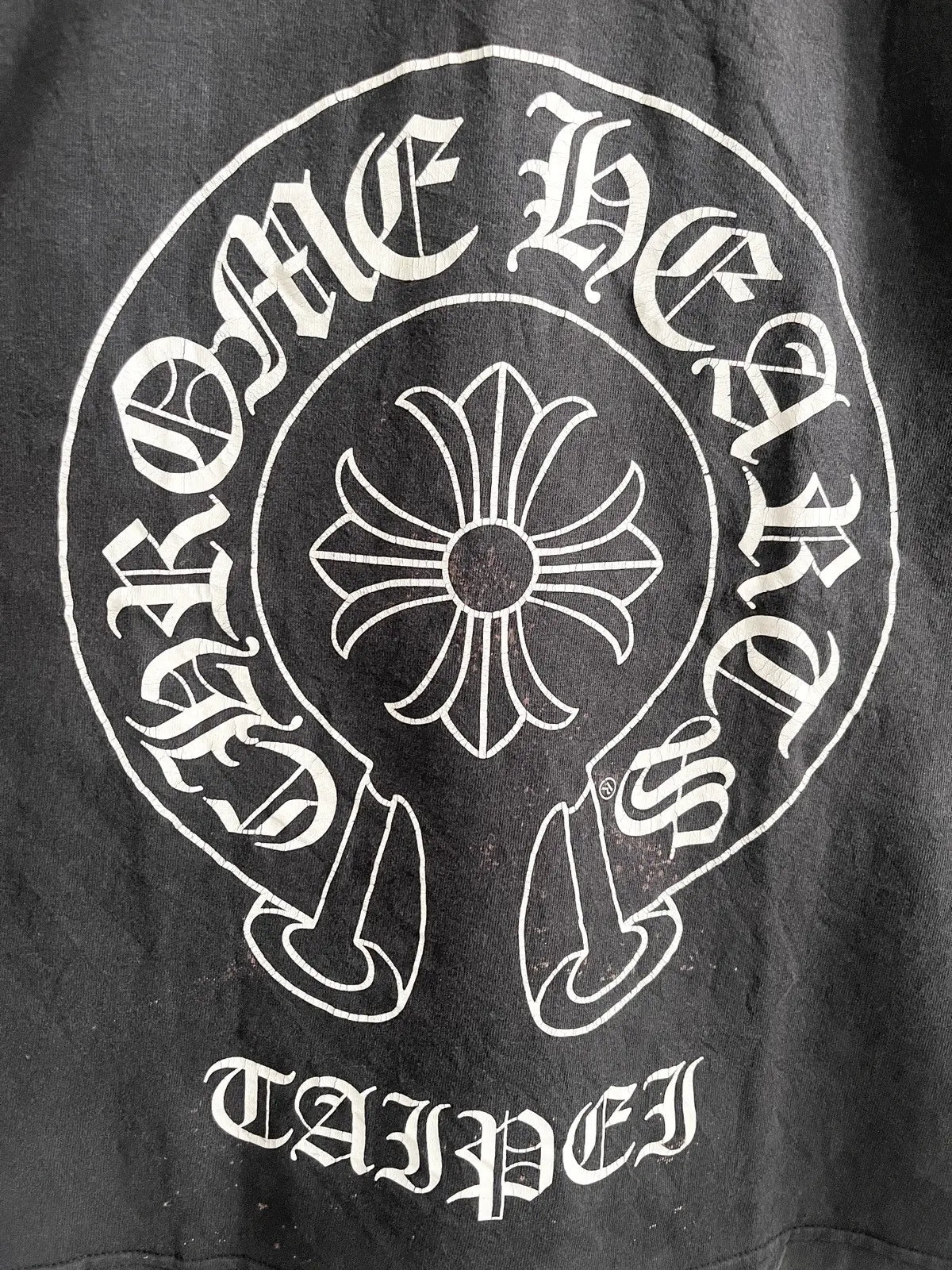 2000s Chrome Hearts Taipei Horseshoe Pocket Tee