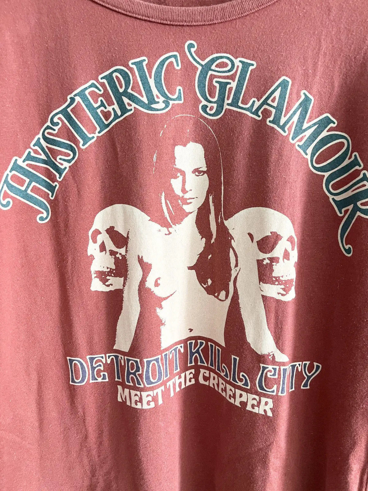 2000s Hysteric Glamour Nude Girl Witch LS Tee