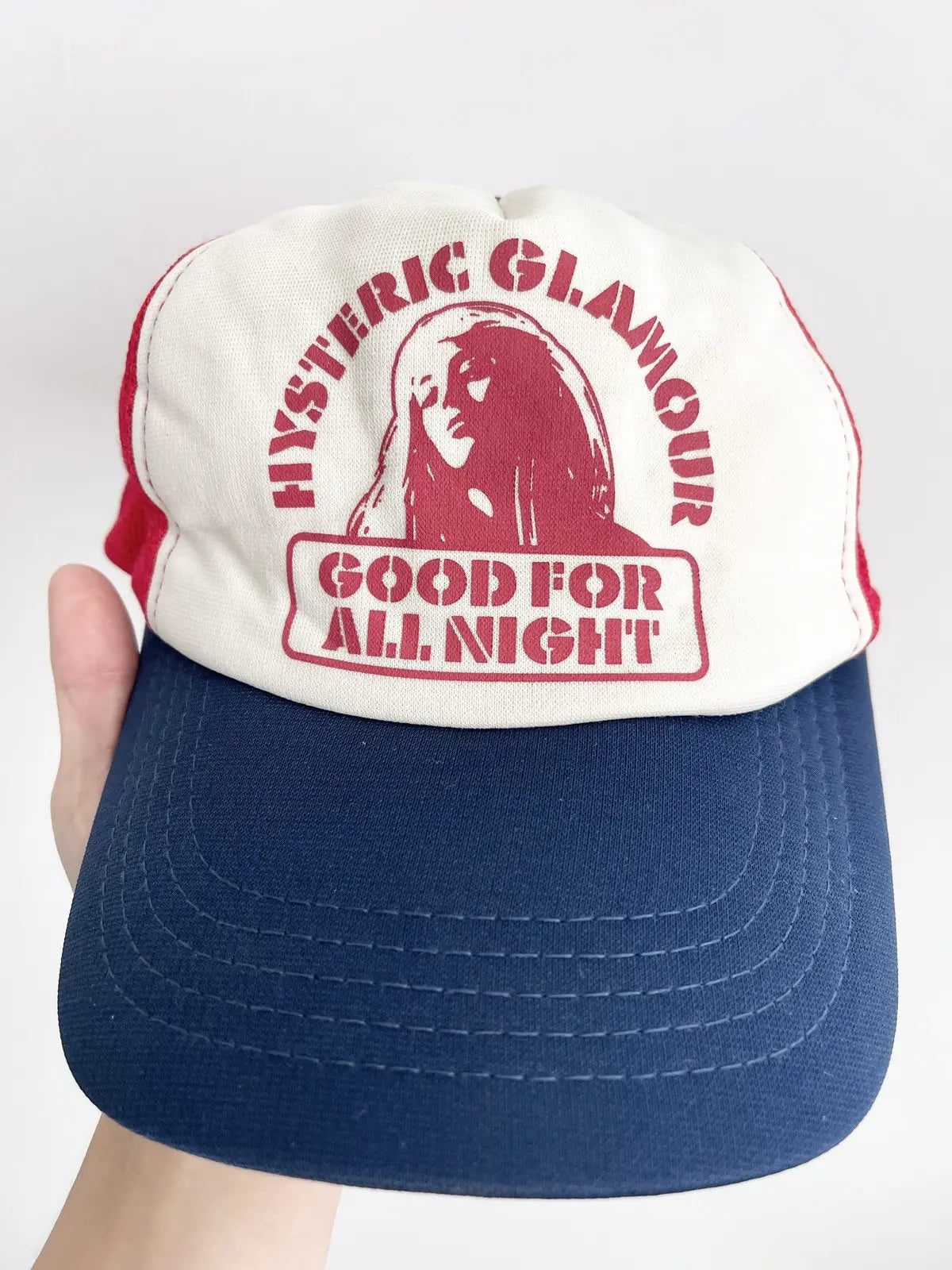 2000s Hysteric Glamour Good For All Night Trucker Hat