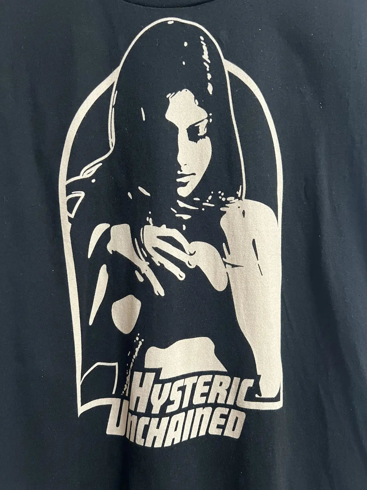 2000s Hysteric Glamour Unchained Nude Girl Tee