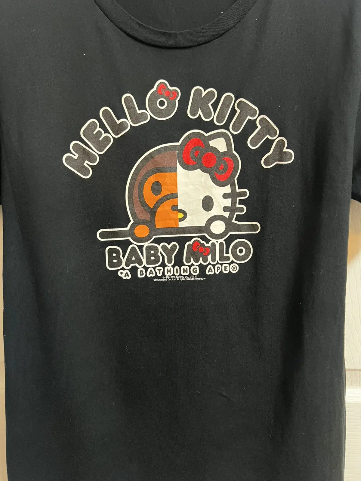 2016 Bape x Hello Kitty Half & Half Tee