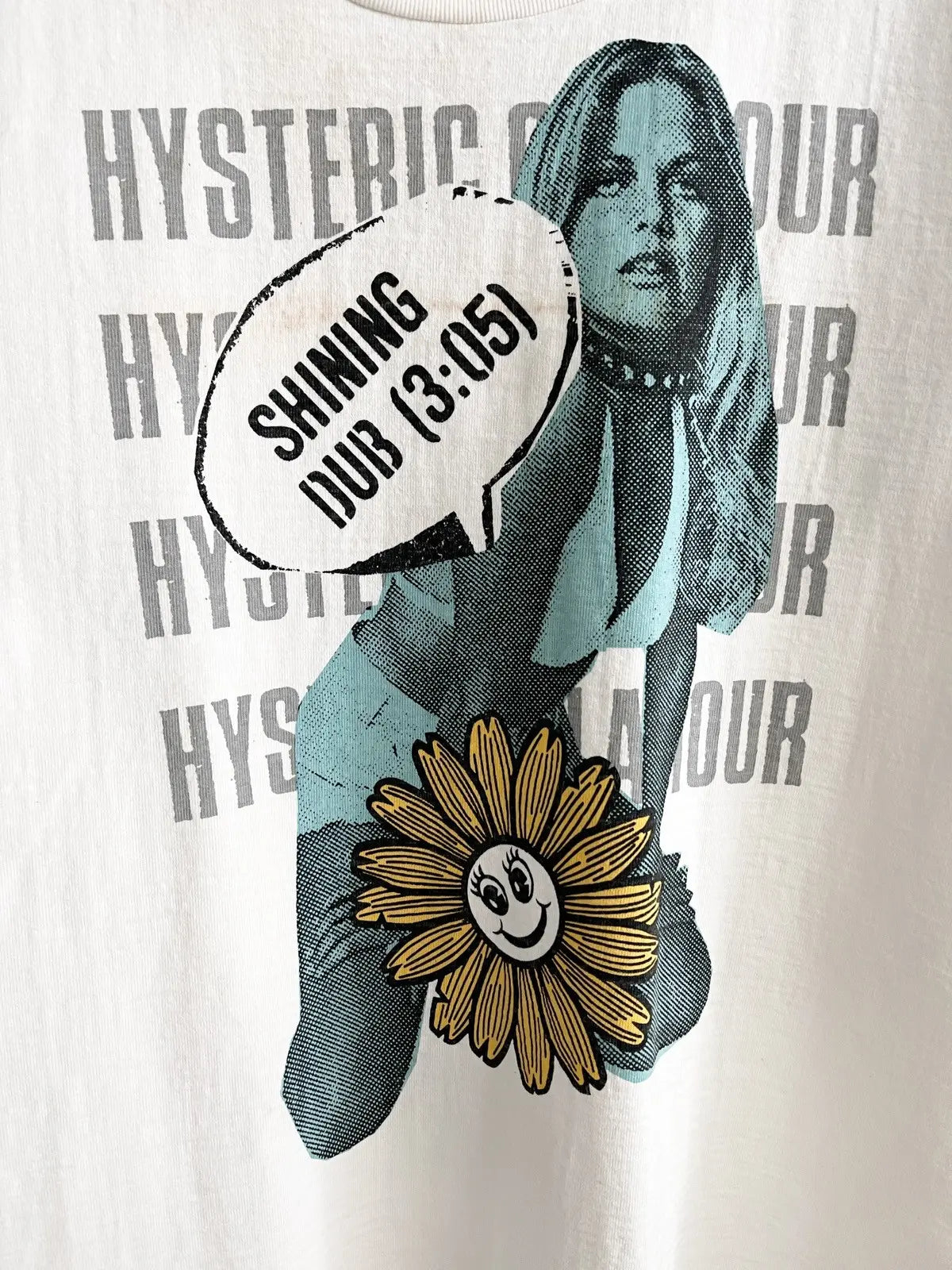 2000s Hysteric Glamour Hot Girl Shining Dub Tee