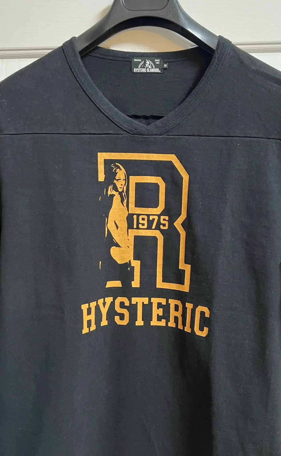2010s Hysteric Glamour Nude Girl Rugby LS Tee