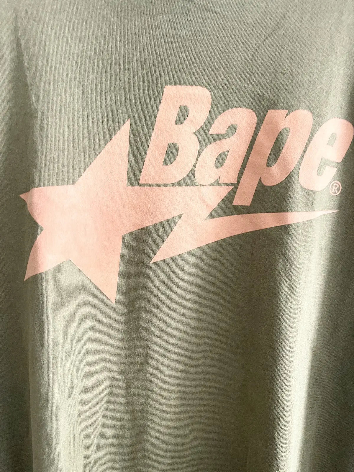 1990s Bape Bapesta Jumbo Star Logo