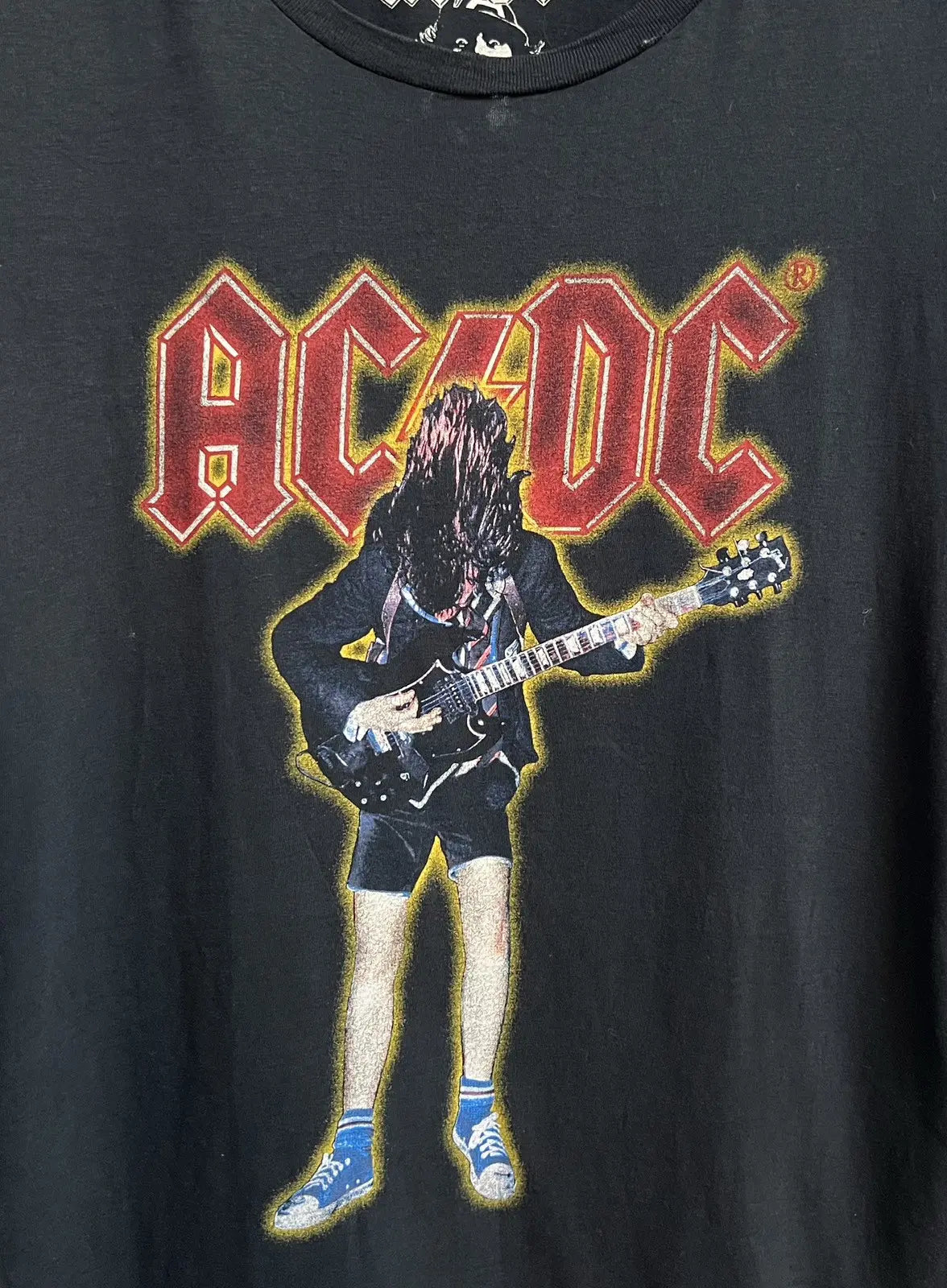 2010s Hysteric Glamour AC/DC Jumbo Logo Tee