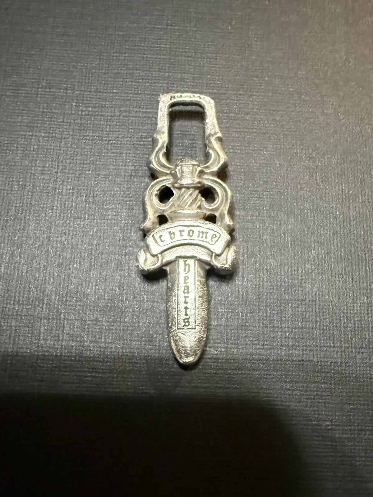 Chrome Hearts Dagger Zipper Pendant