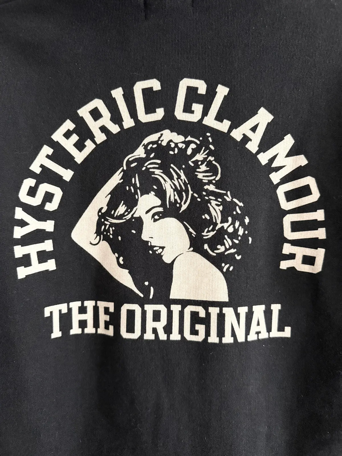 2000s Hysteric Glamour Girl Stripping Zip Hoodie