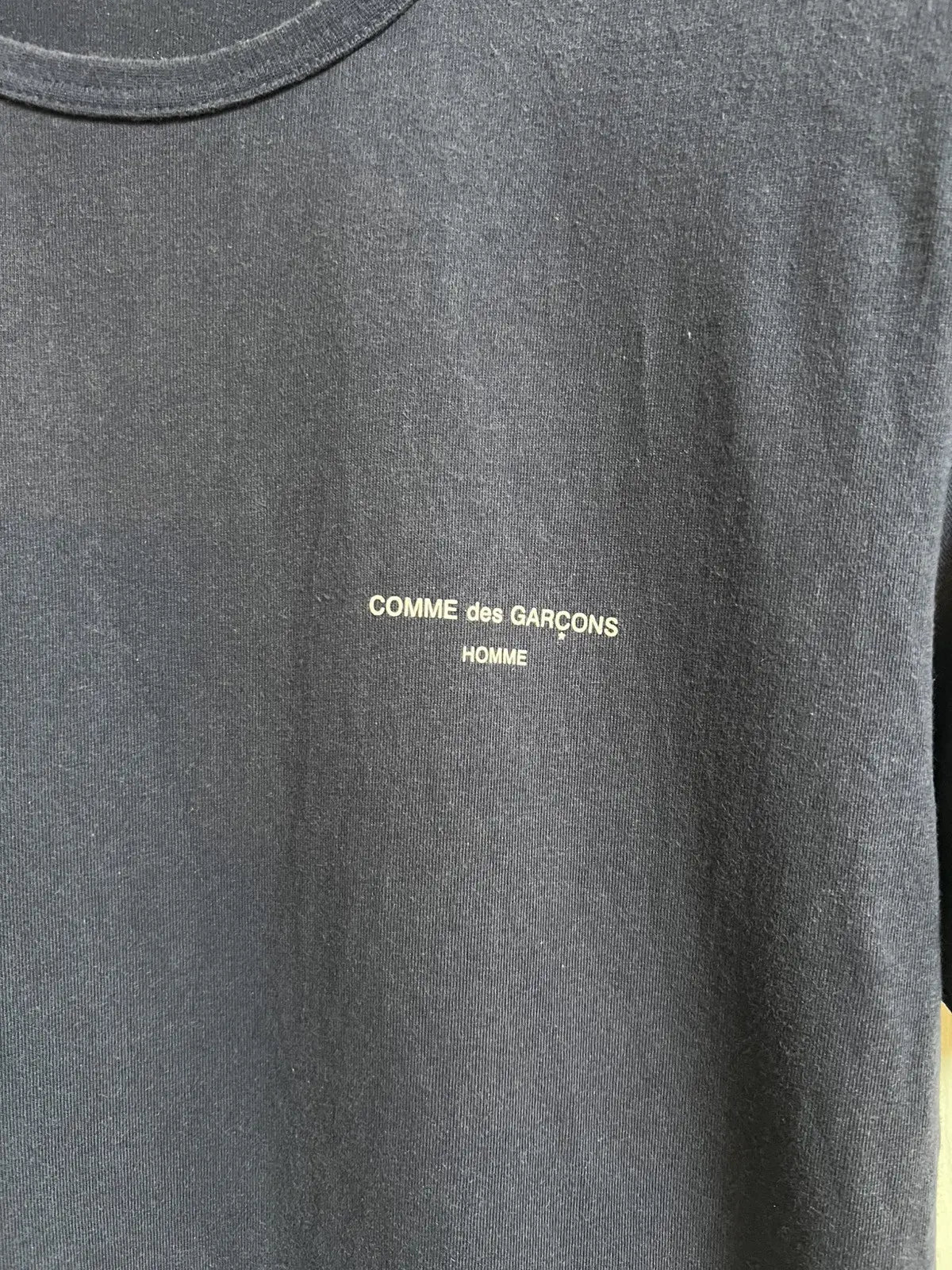 2010s Comme Des Garçons Homme Side Logo Tee
