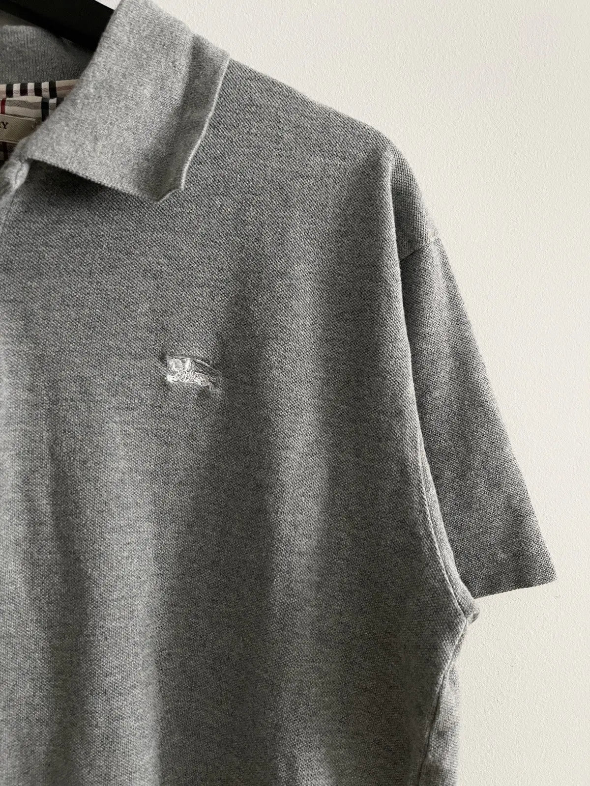 2010s Burberry Classic Monogram Polo Shirt