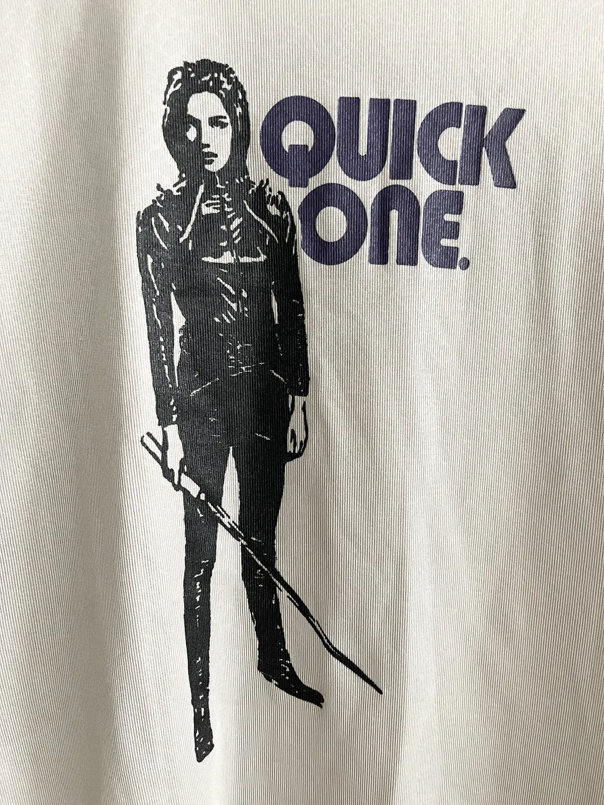 1990s Hysteric Glamour Quick One Sword Girl LS Tee