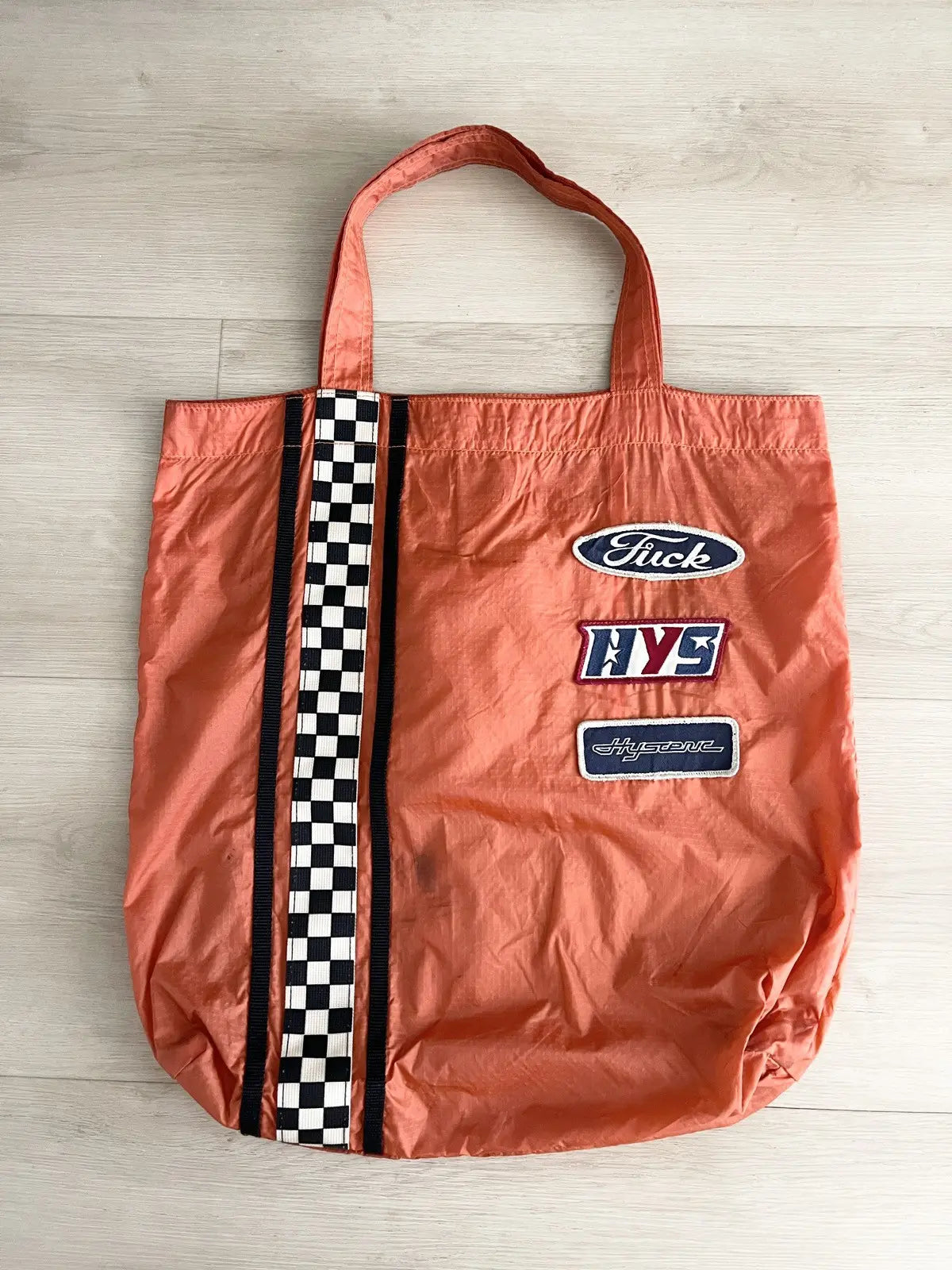 1990s Hysteric Glamour "Ford" Racing Team Tote Bag