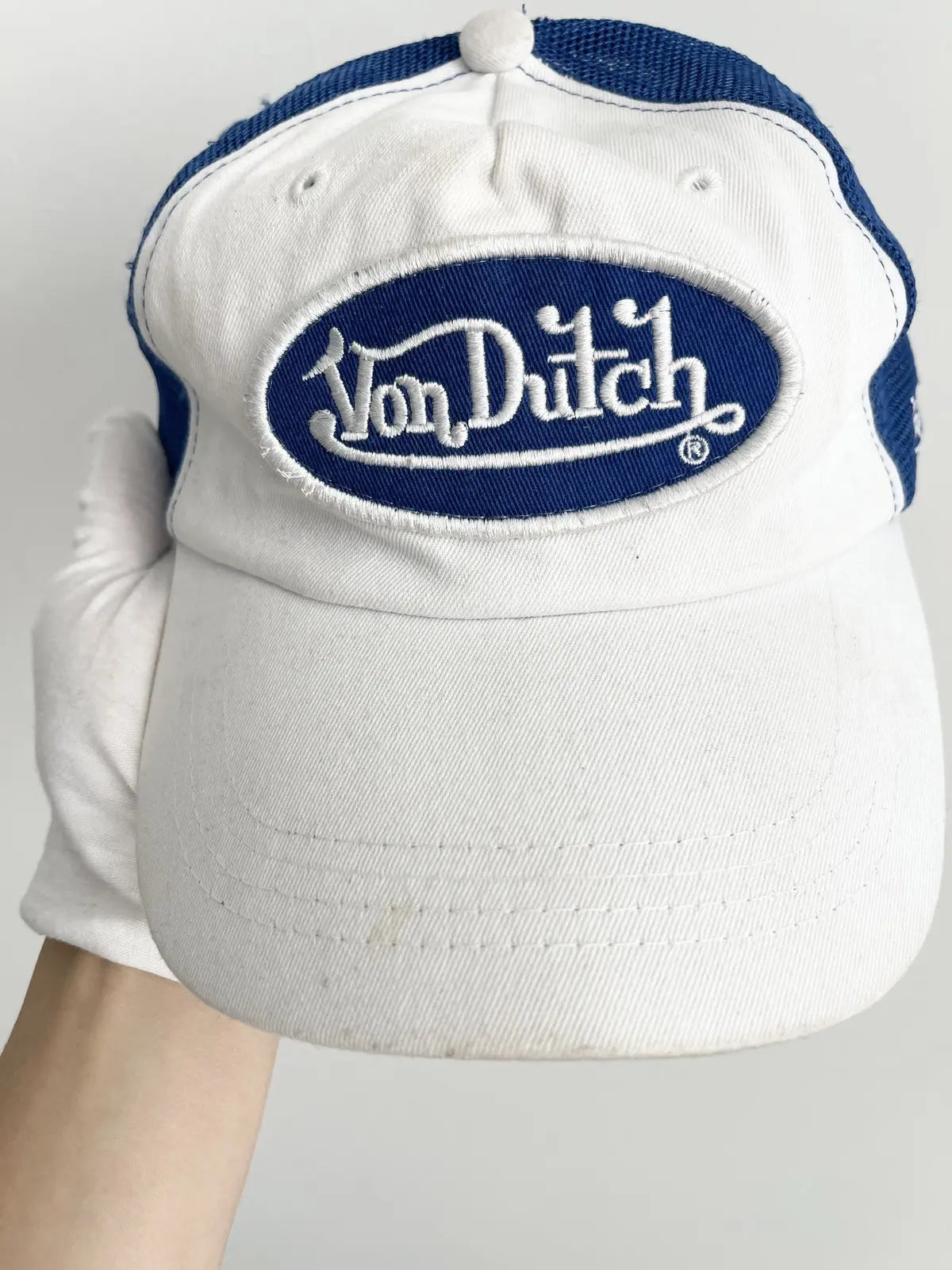 2000s Von Dutch Ocean Round Logo Hat
