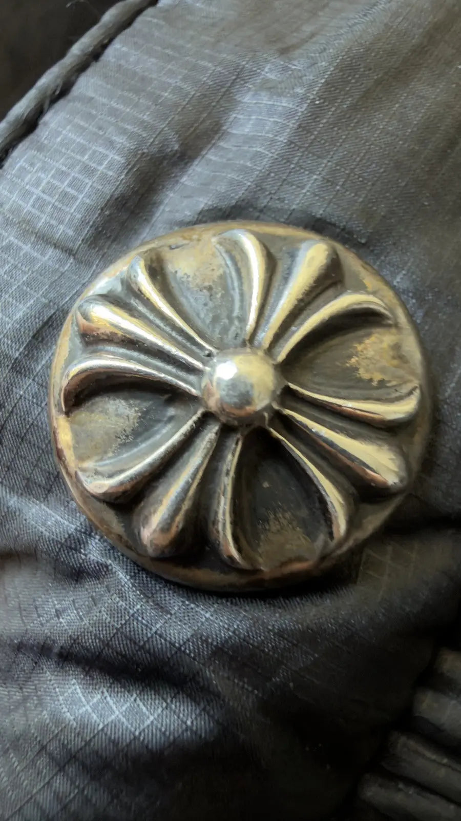 Chrome Hearts Black Puffer Jacket