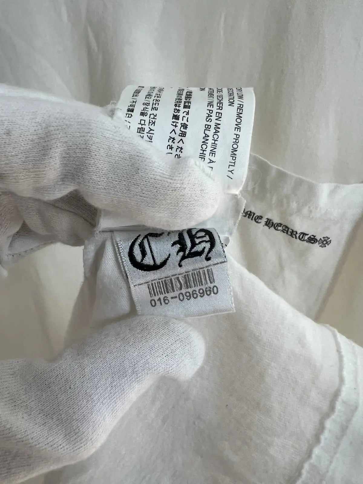 Chrome Hearts Fuck You T Bar Sleeve Pocket Tee