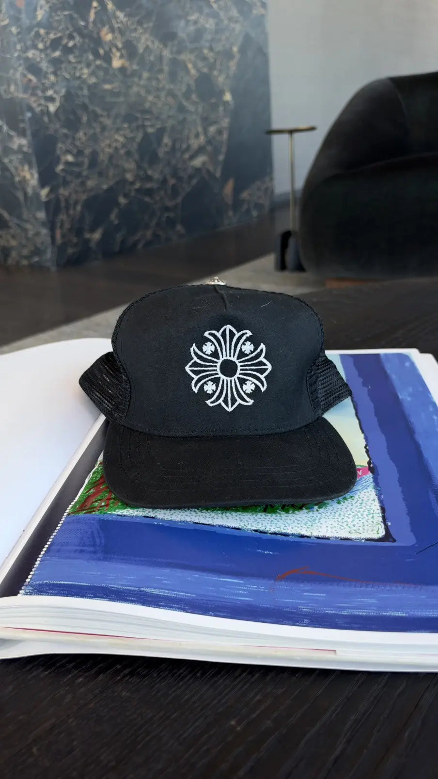 Chrome Hearts Crosses Trucker Hat Chrome Hearts