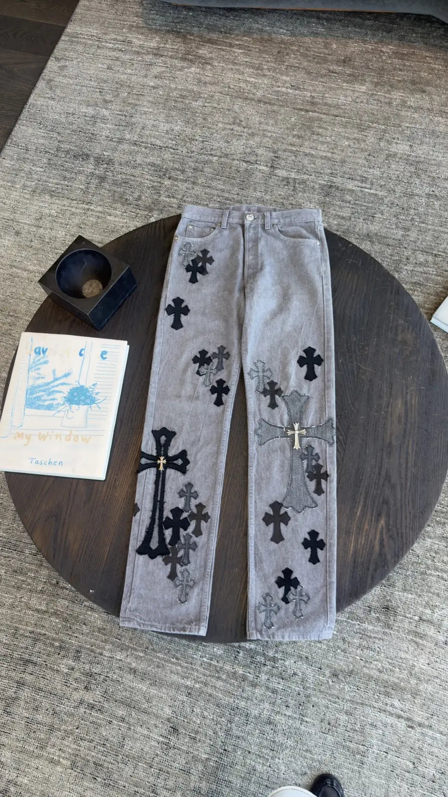 Chrome Hearts Levi’s Cross Patch Jeans Chrome Hearts