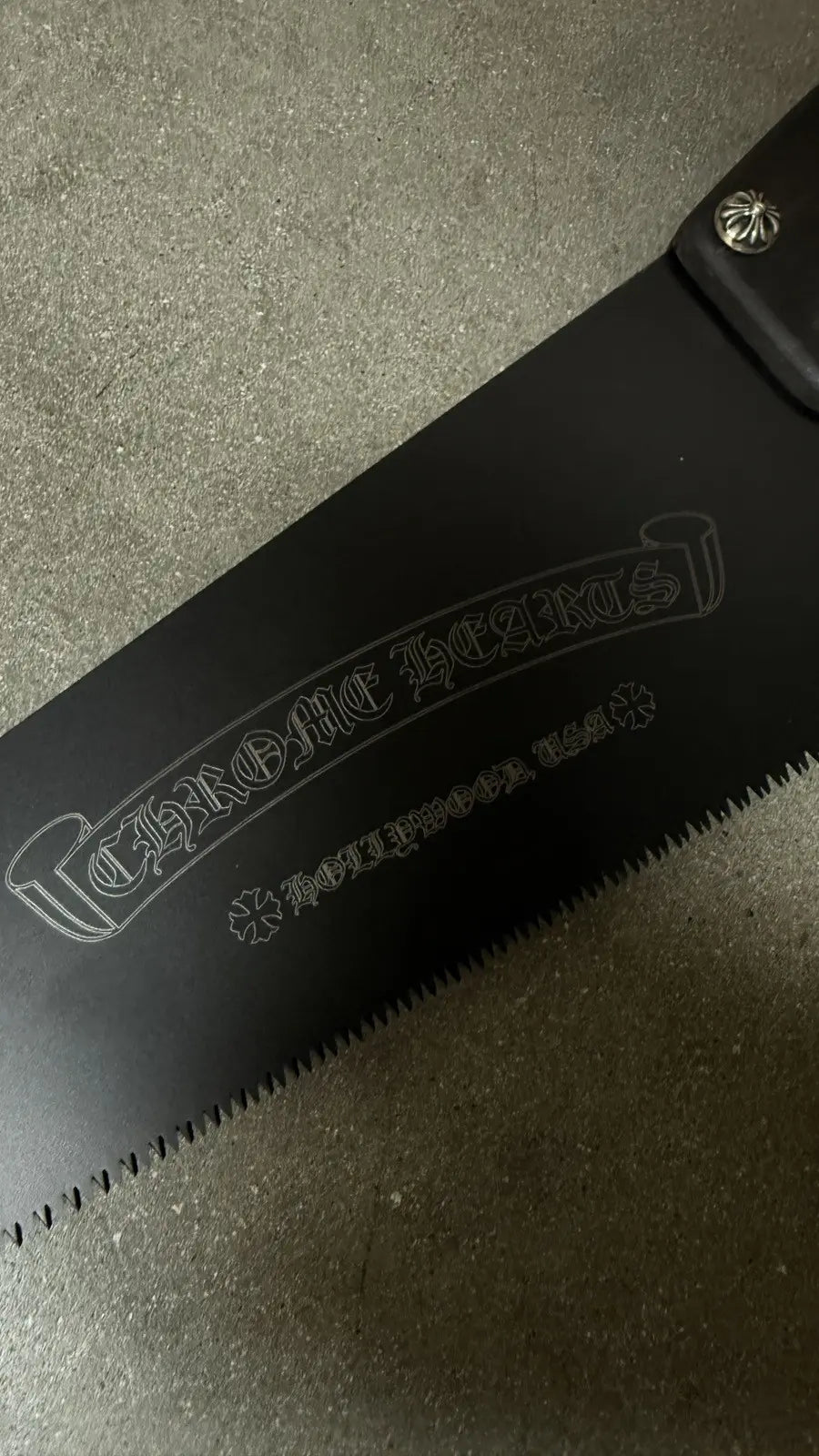 Chrome Hearts Saw Black